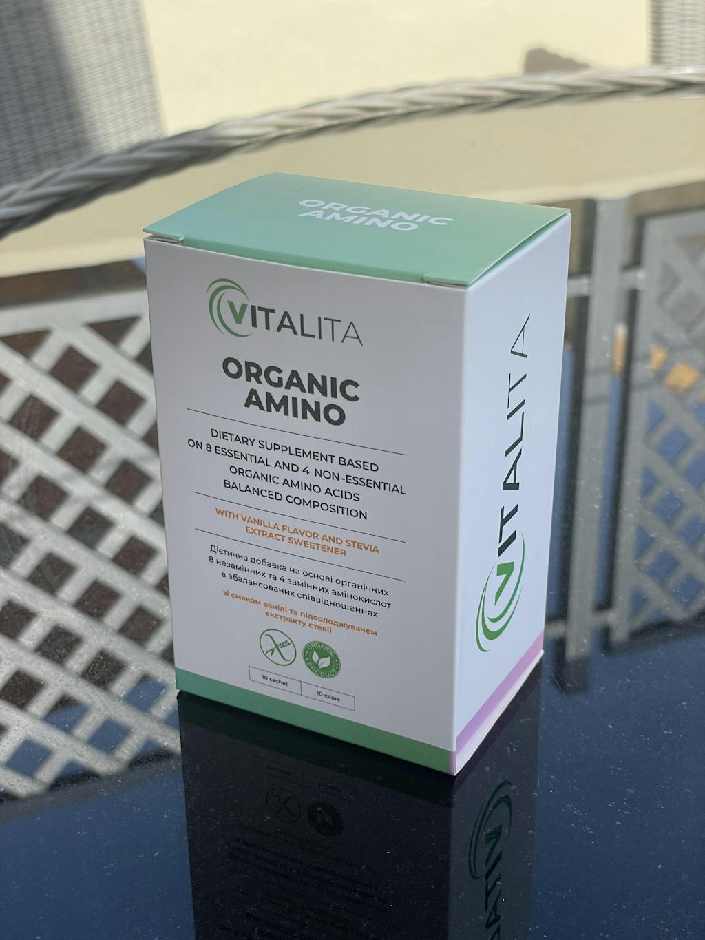 VITALITA Organic Amino + Vitamin B5