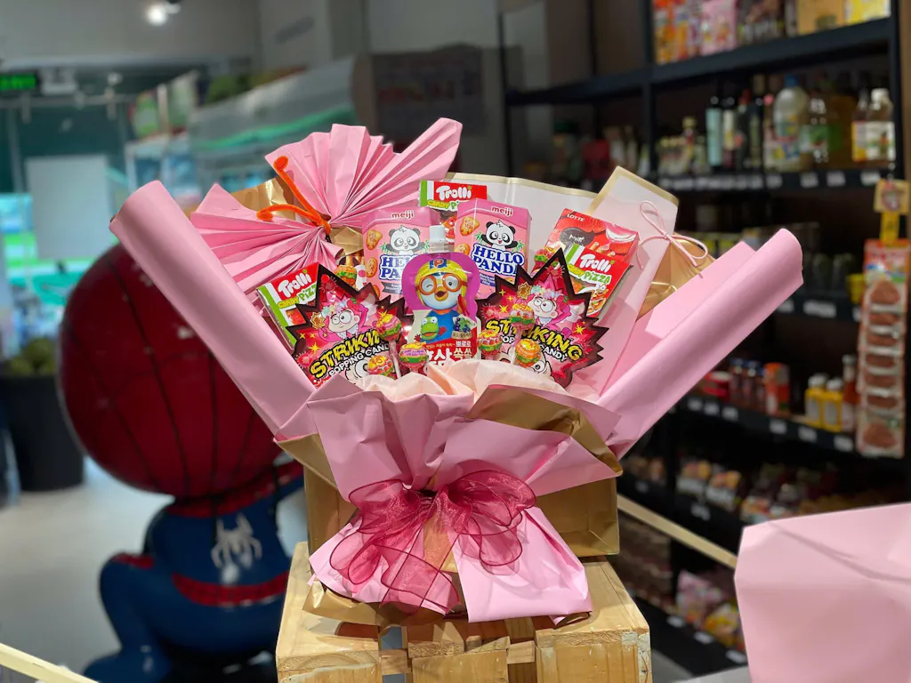 Bó Hoa Bánh Kẹo Sét Lớn Thiếu Nhi 5