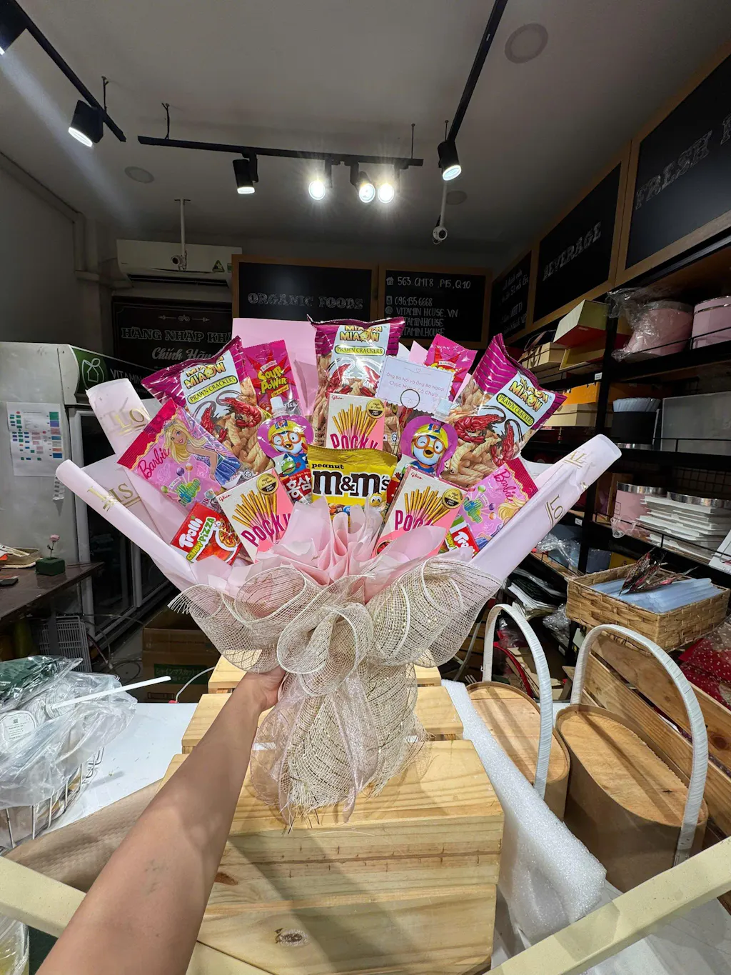 Bó Hoa Bánh Kẹo Quà Tặng Thiếu Nhi 13 - Sweetie Cloud Collection