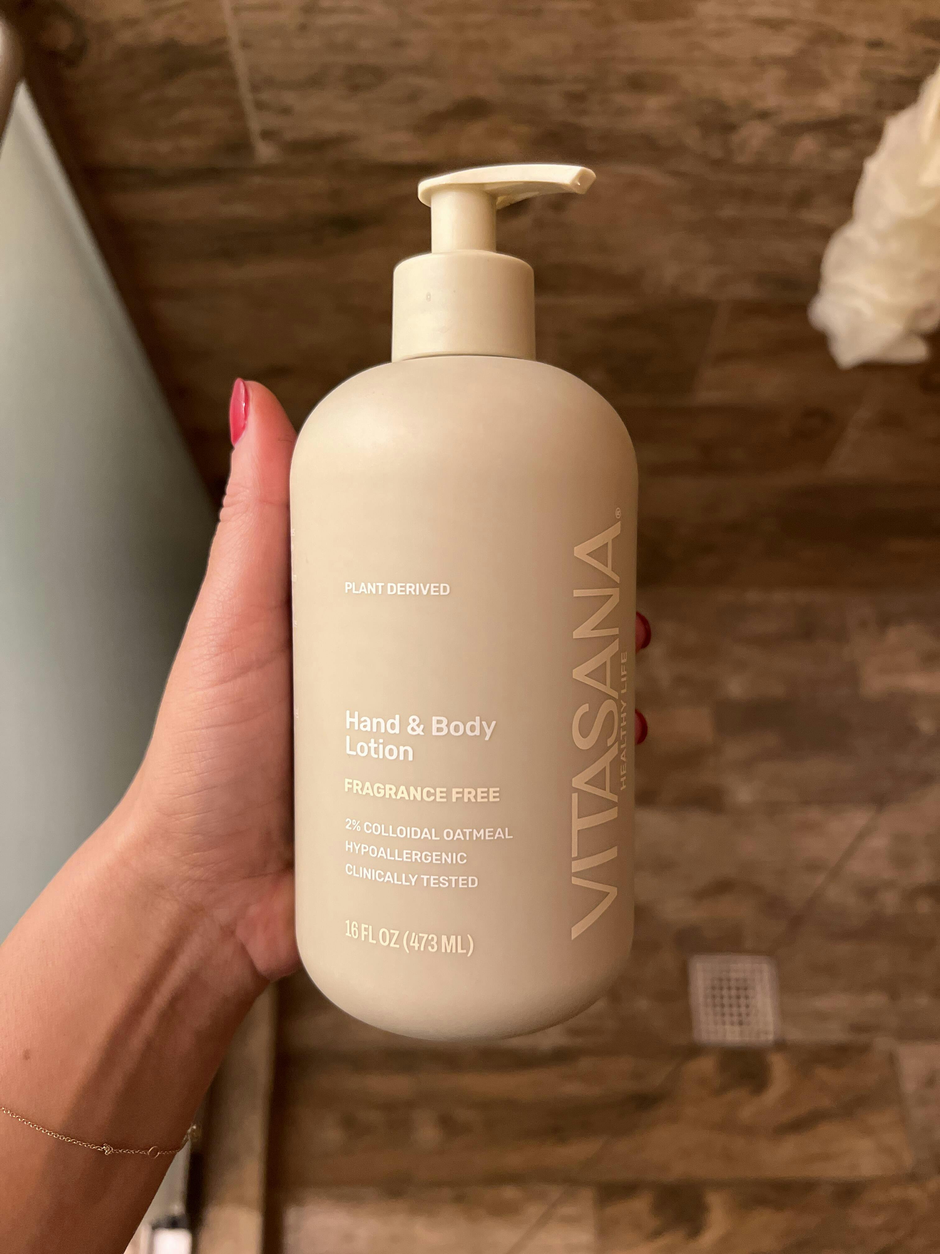 Fragrance Free Hand & Body Lotion – Vitasana