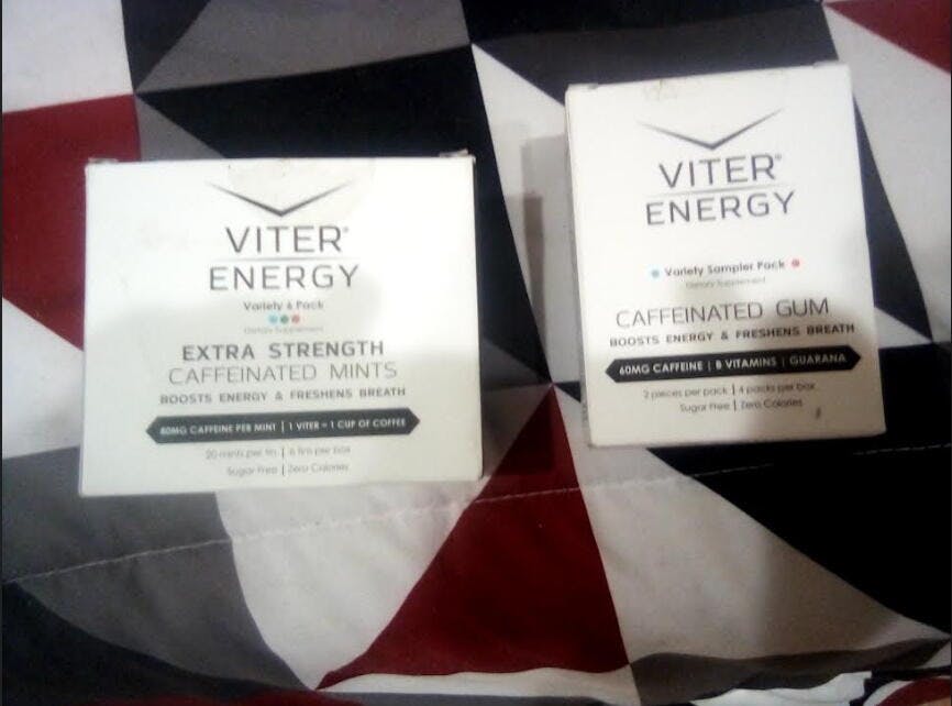 Viter Energy Extra Strength Caffeine Mints - 1/2 LB Bulk Bags