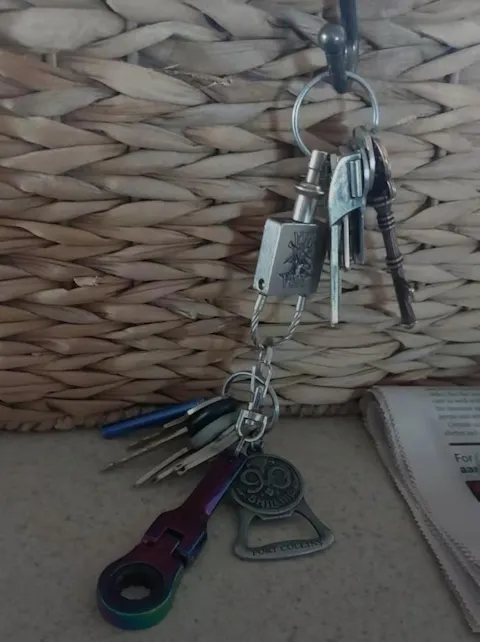 Jdm 10mm Ratchet Socket Keychain Tool