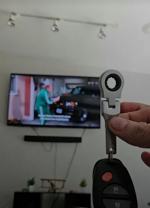 Jdm 10mm Ratchet Socket Keychain Tool