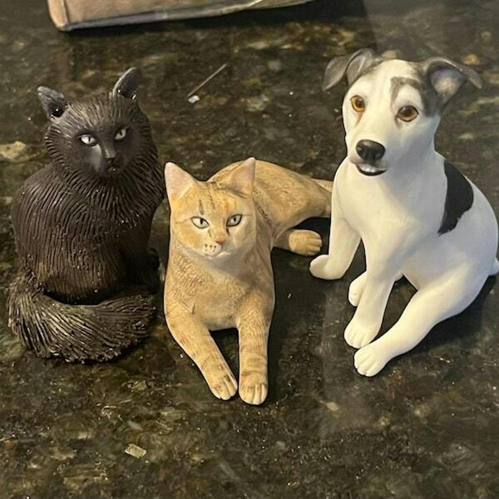 Custom Pet Wedding Cake Topper
