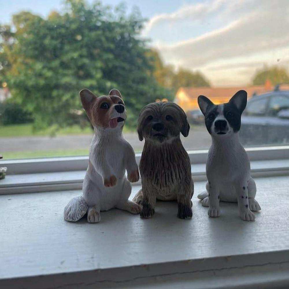 Custom Pet Wedding Cake Topper