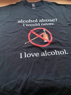 Alcohol abuse Meme Shirt