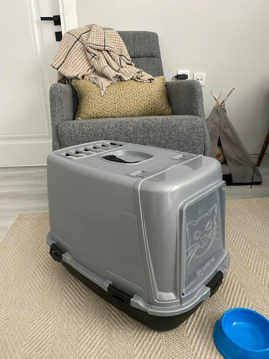 XXL Mega Boy Kapalı Kedi Tuvaleti