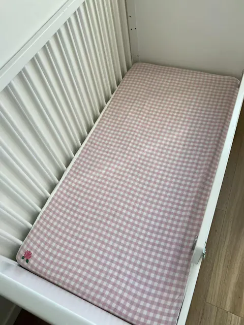 Naturally Cooling Ramie Fitted Sheet | Petal Pink
