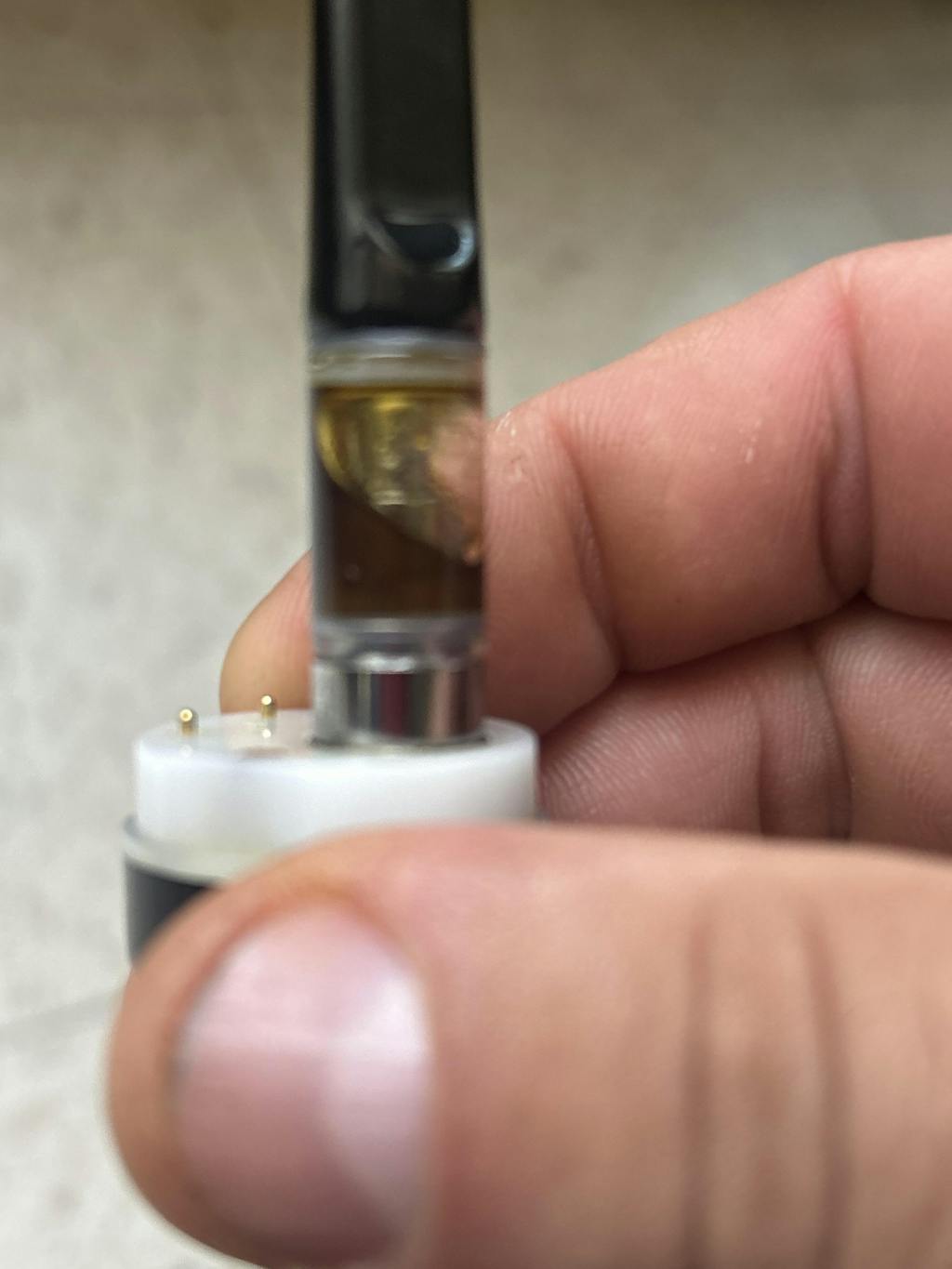 0.5mL 510 Screw Top Black Tip Vape Cartridge