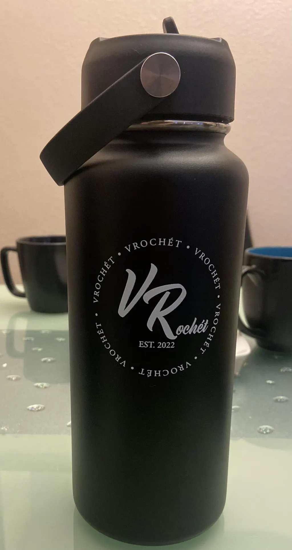 Black Reusable Bottle – BPA & Toxin Free