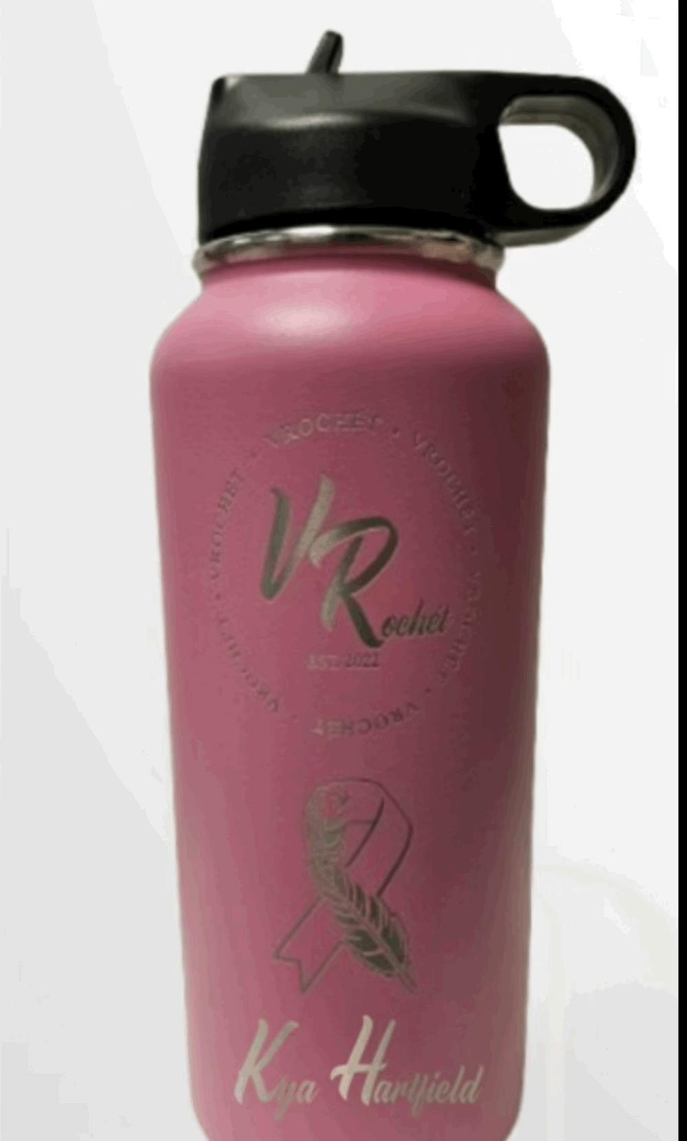 Cancer Awareness- 32oz. Bottle