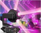 6 LED Moving Head Light – 3-Axis Beam DMX Stage Spot for DJ, Disco, Party & Show Lighting