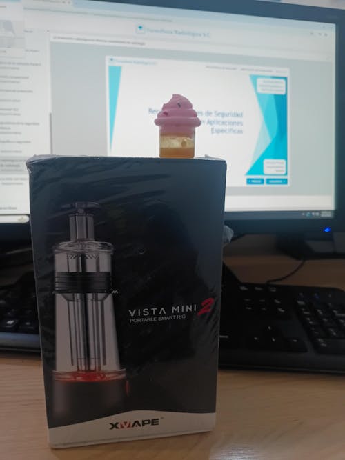 XVape Vista Mini 2 Rig Portable - Vaporizador para Wax, Extractos, Concentrados