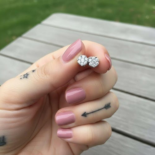 0.7 ct. tw. Diamond Heartseeker Stud Earrings