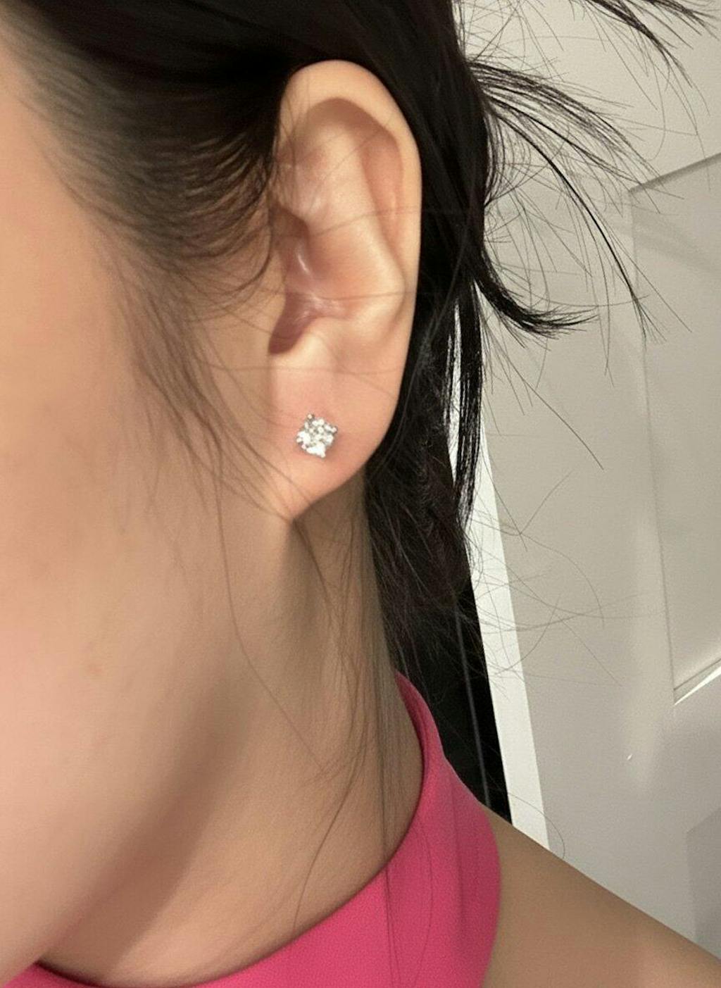 1 ct. tw. Diamond Heartseeker Stud Earrings