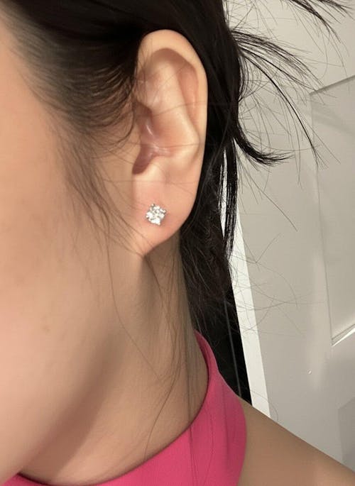 1 ct. tw. Diamond Heartseeker Stud Earrings