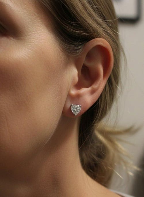 3 ct. tw. Diamond Heartseeker Pear-Shaped Stud Earrings