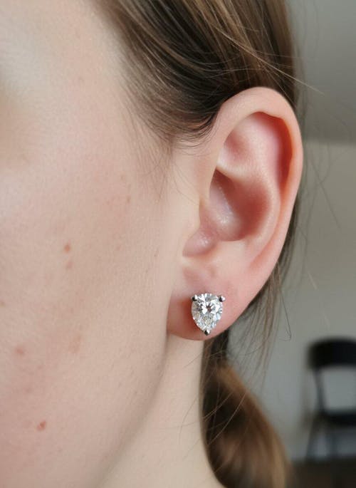 3 ct. tw. Diamond Heartseeker Pear-Shaped Stud Earrings