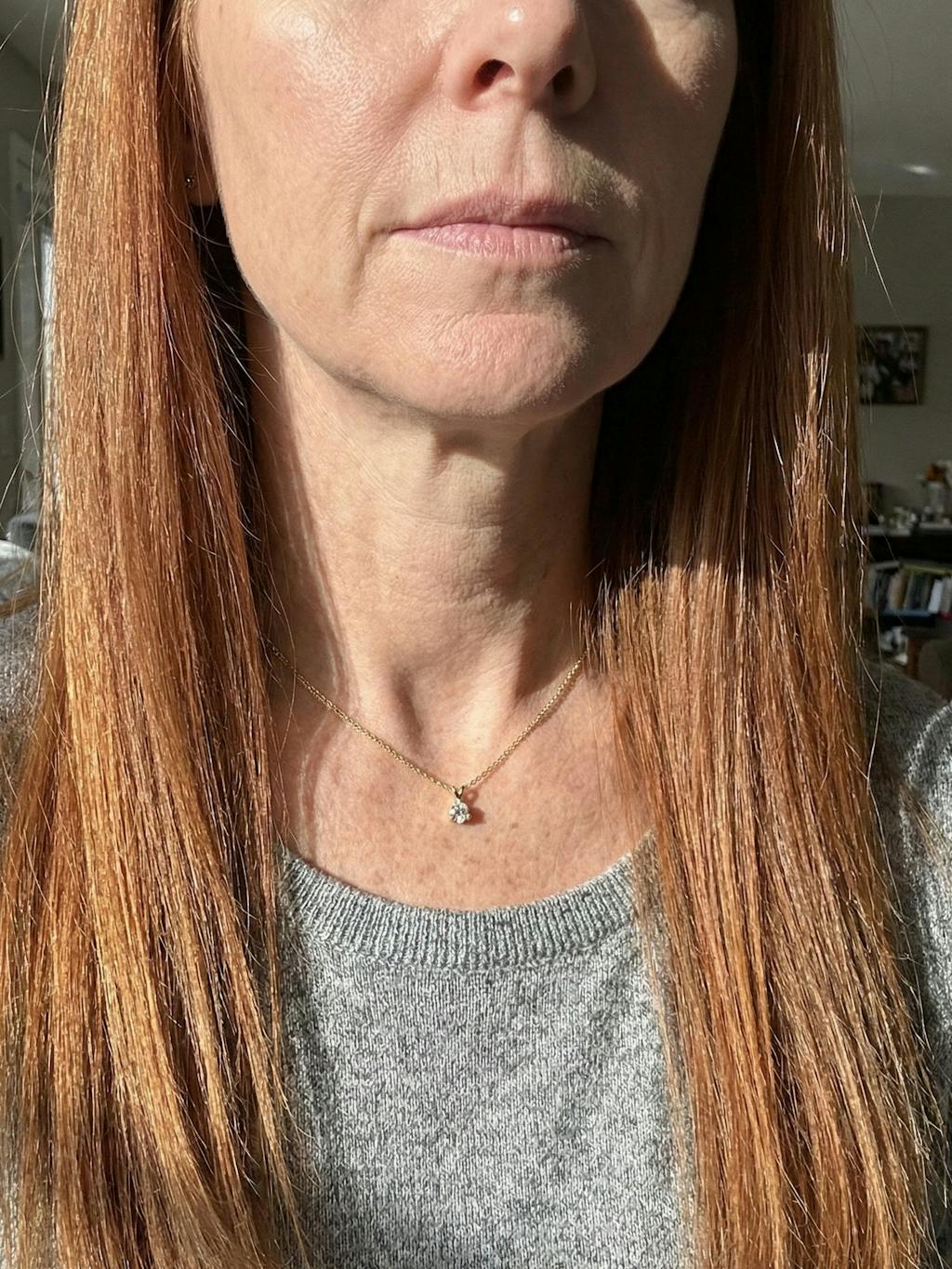 0.5 ct. Venus Round Diamond Necklace