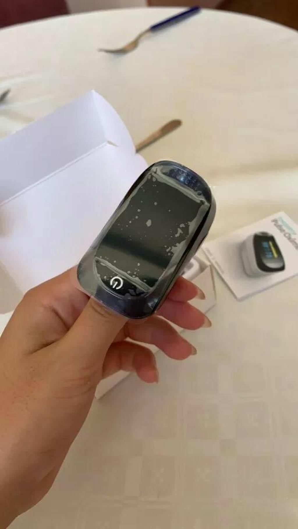 OxiCare Fingertip Pulse Oximeter, Oxygen Saturation Monitor, Pulse and