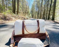 WF323 Large Carry on Duffel Bag With Shoe Compartment