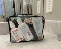 TSA Approved Clear Travel Toiletry Bag