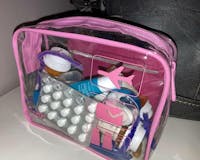 TSA Approved Clear Travel Toiletry Bag