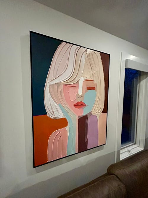 WALL ART|Multicolor Plaster Art Texture Painting LH#0033