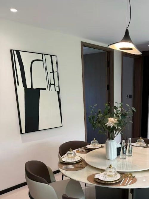 Modern Minimalist Abstract Geometric Wall Art -LP#0133