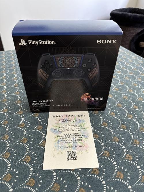 SONY FINAL FANTASY XVI PS5 Controller Limited Edition DualSense