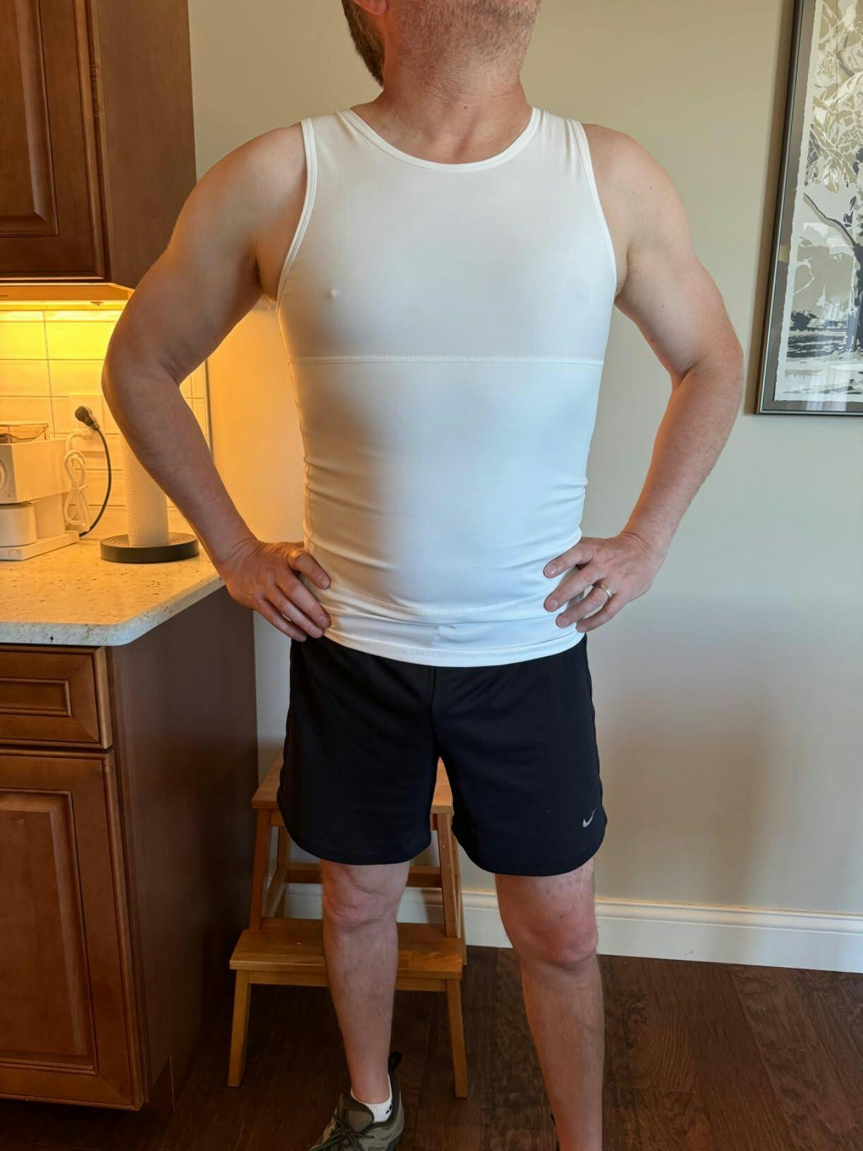 Customer review photo - gift for dad compression vest