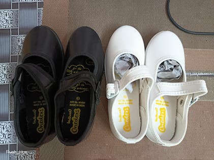 Girls School Shoe WV591 Black – Walkaroo Footwear