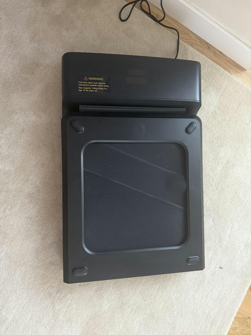 WalkingPad A1 Pro tapis de marche pliable (Suppot 136KG)