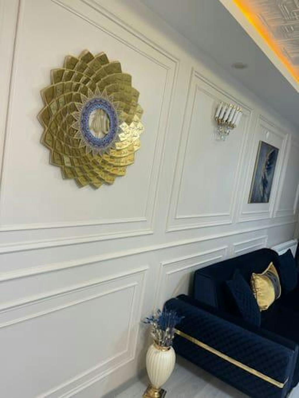 Wall Art İstanbul Metal İslami Tablolar Dini Hat Yazılı Tablolar