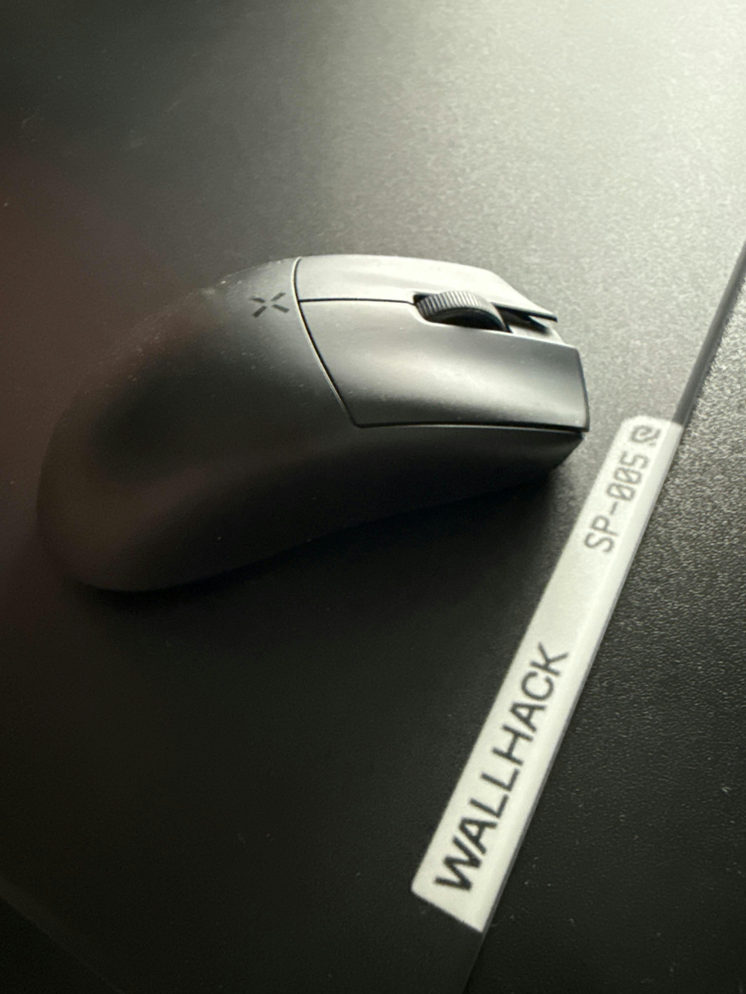 SP-005 (Black) Glass Gaming Mousepad | Wallhack
