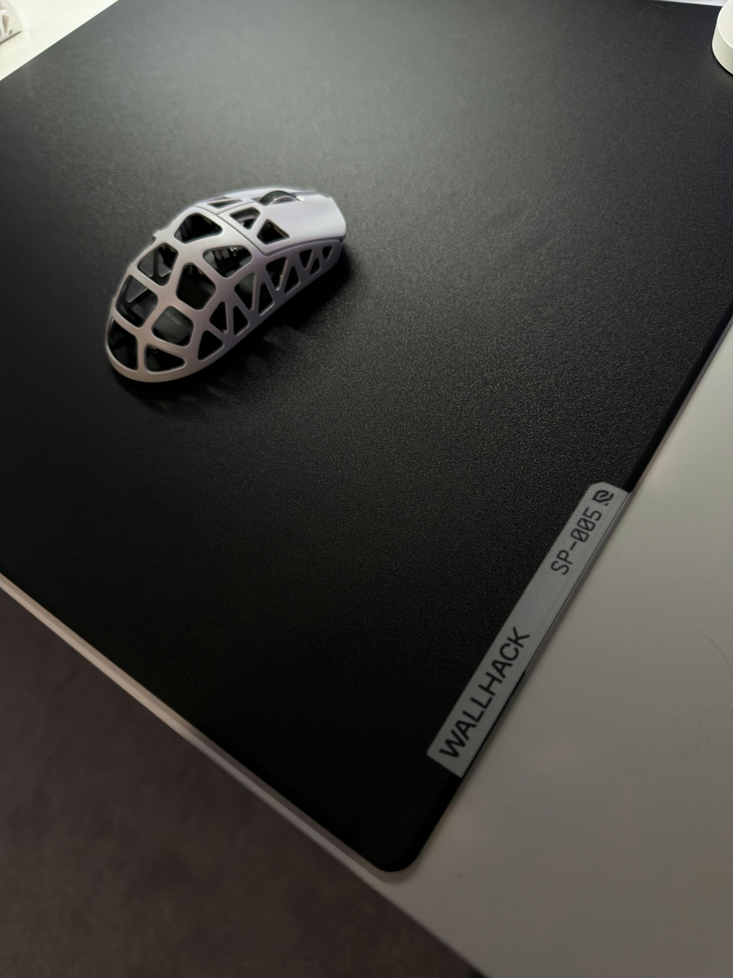 SP-005 (Black) Glass Gaming Mousepad | Wallhack