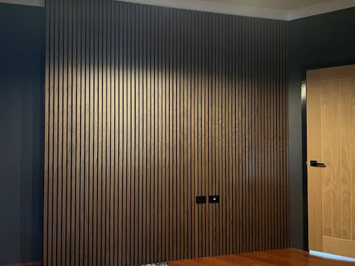 Walnut Wood Wall Panel