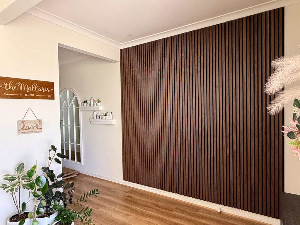 Walnut Wood Wall Panel