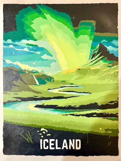 アート・デザイン・音楽 TRANSIT The Landscapes / The Portraits Montana State Flower - Bitterroot | Paint by Numbers Kit – Wander