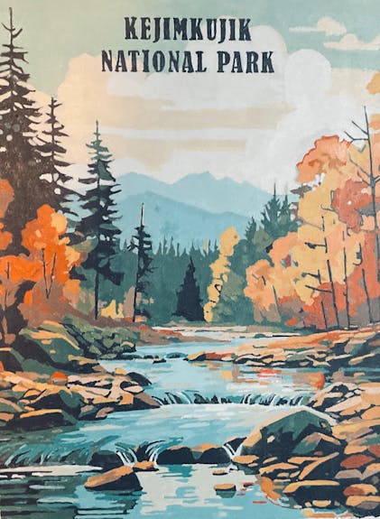 Grand Teton National Park | Paint by Numbers Kit – Wander Painting
