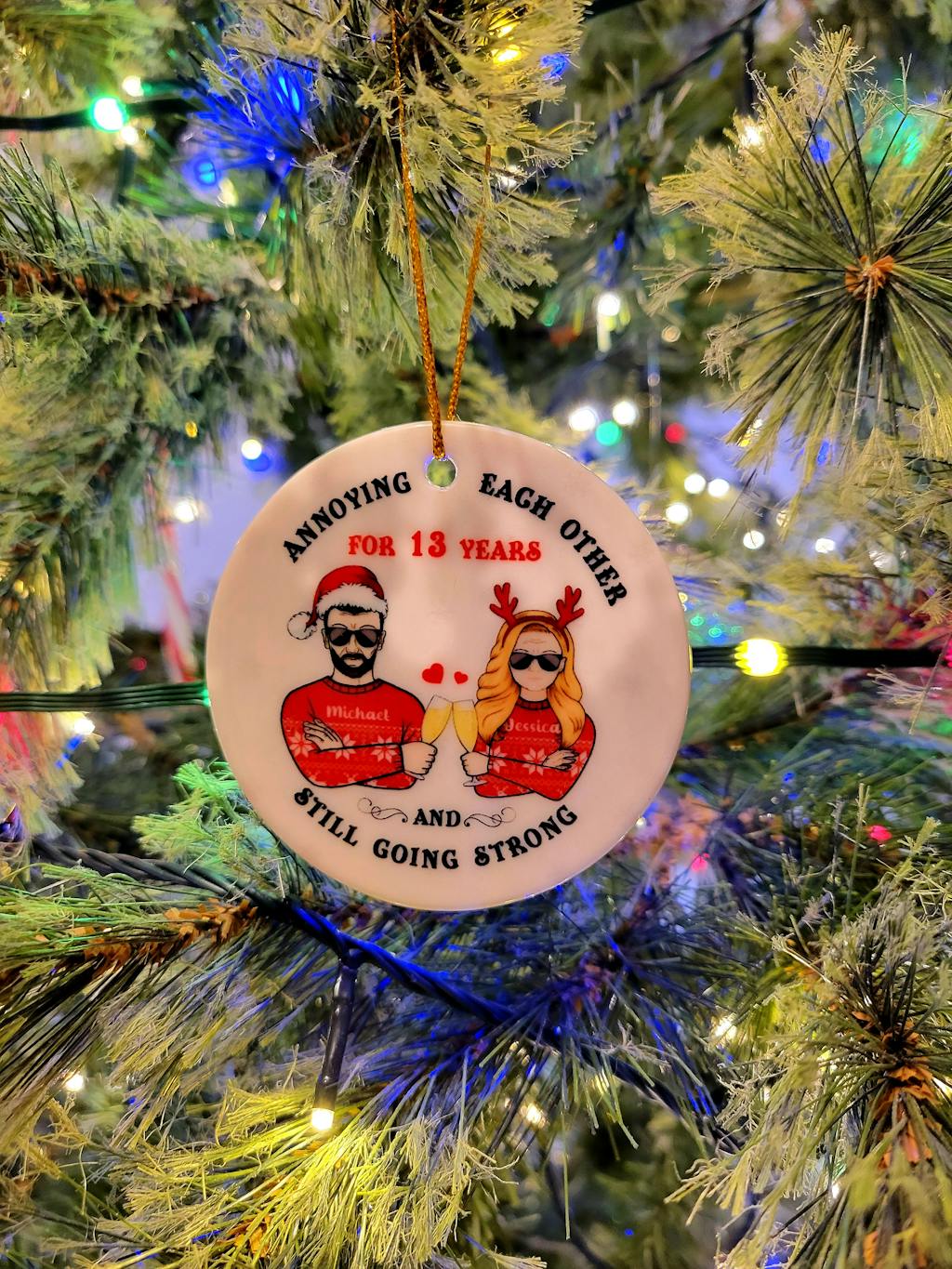 Annoying Each Other Christmas Gift For Married Couples Personalize