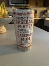 Personalized Baseball Mom Behind Every Baseball Player Custom Poster -  Wander Prints™