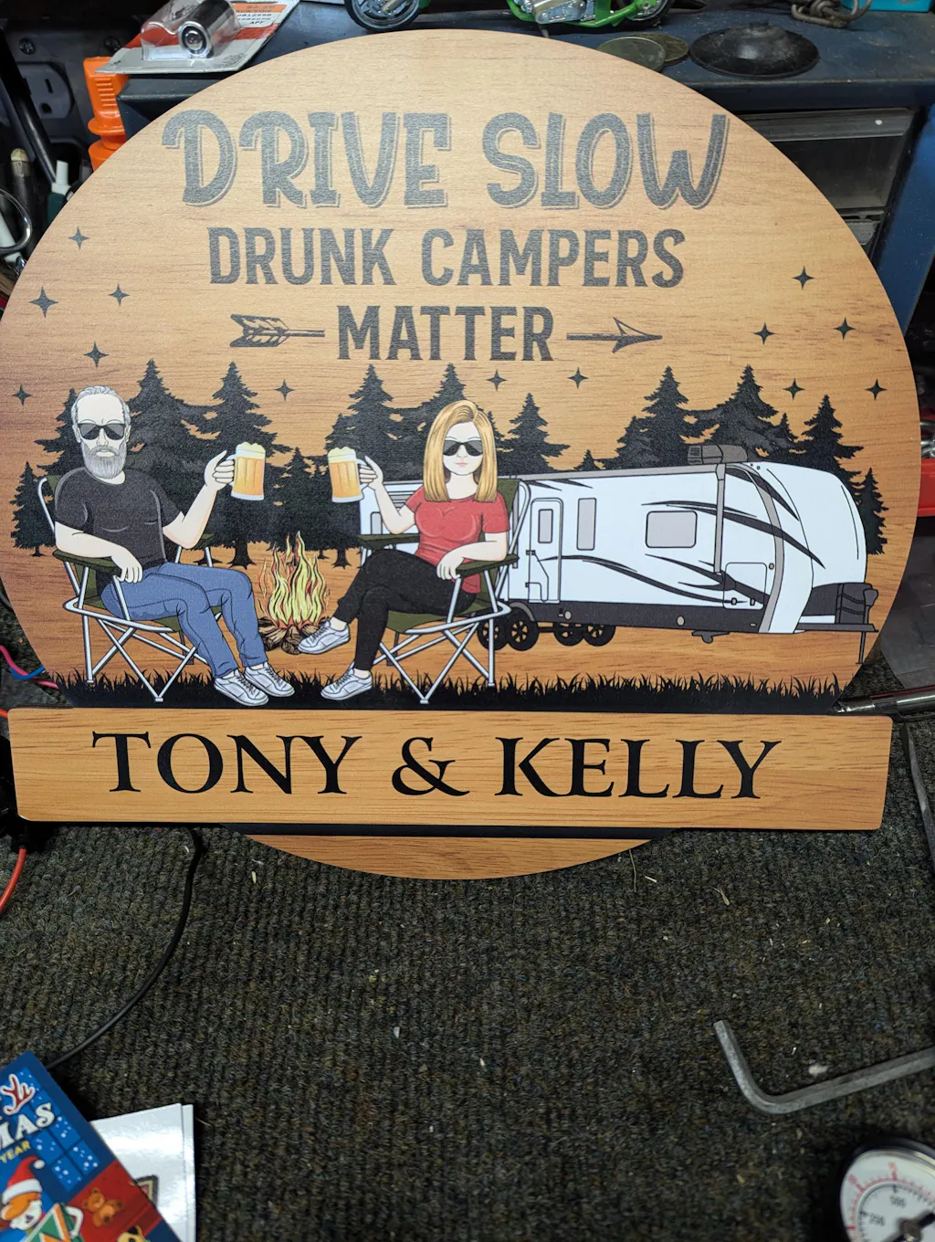 I Want To Go Camping With You At 80 - Gift For Camping Couples, Personalized Blanket