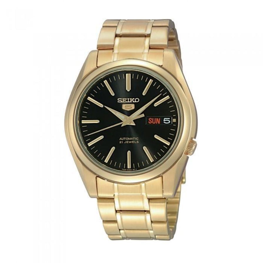 Gold Plated Seiko Quartz Watch Price SEIKO SNKL50K1 Automatic Gold
