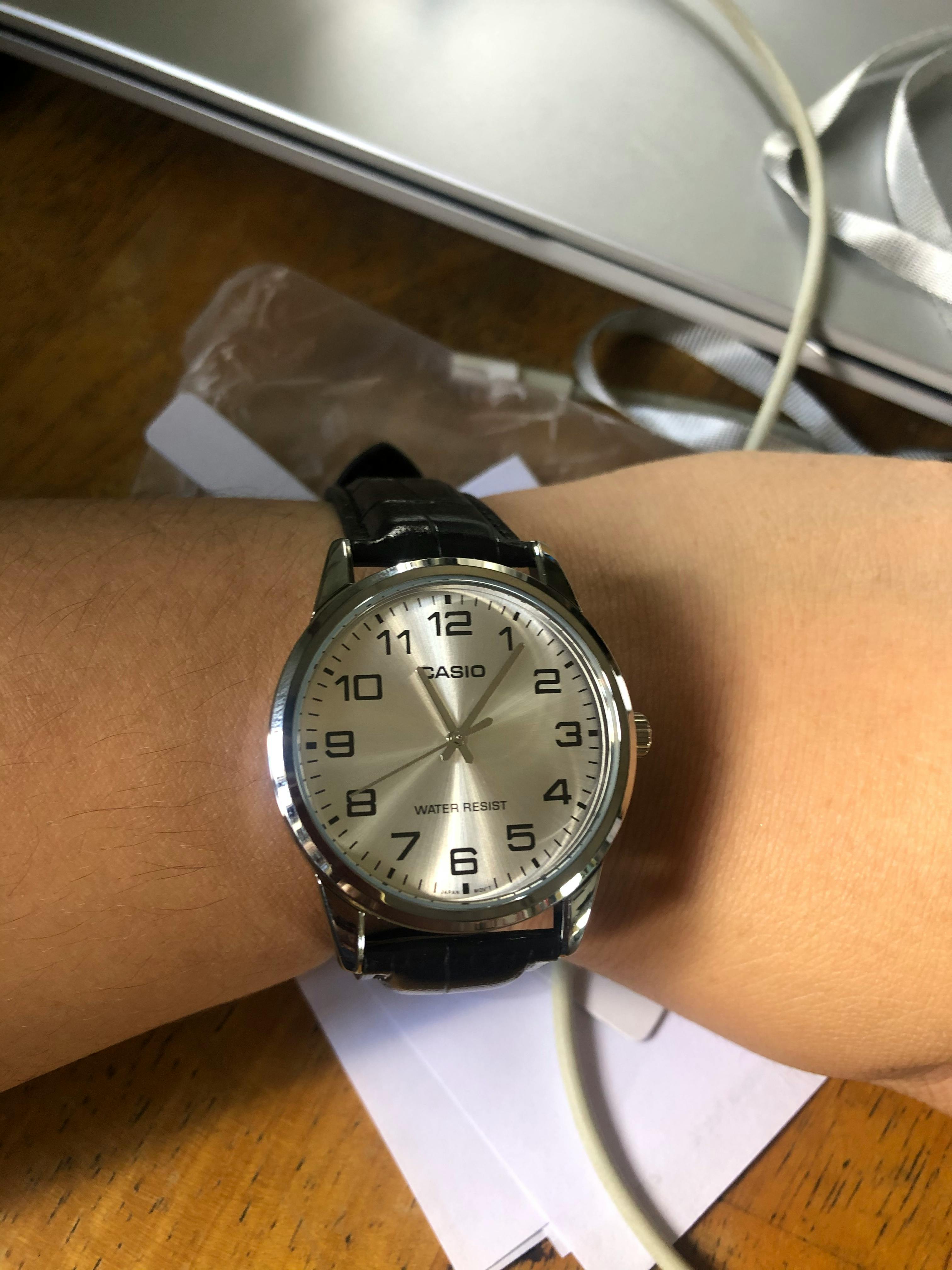 Casio Analog Quartz MTP-V001L-1BUDF MTPV001L-1BUDF Men`s Watch |  4971850082606 - Casio jewelry | Fash Direct
