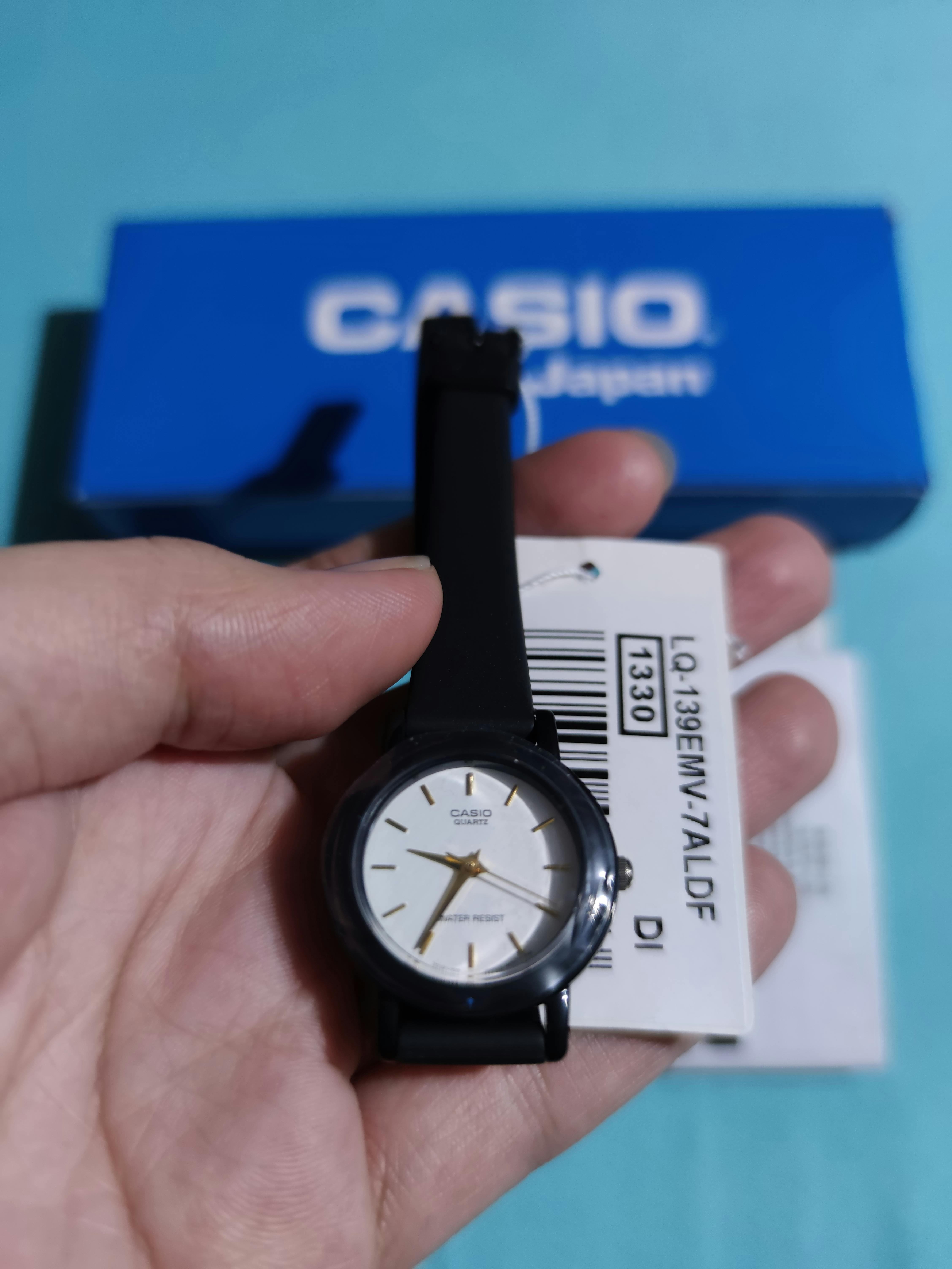 Casio LQ-139EMV-7ALDF Black Resin Watch for Women | Watch Portal Philippines
