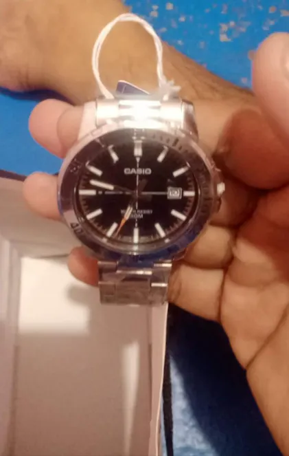 Casio MTP-VD01D-7CVUDF | Orologio analogico da uomo in acciaio