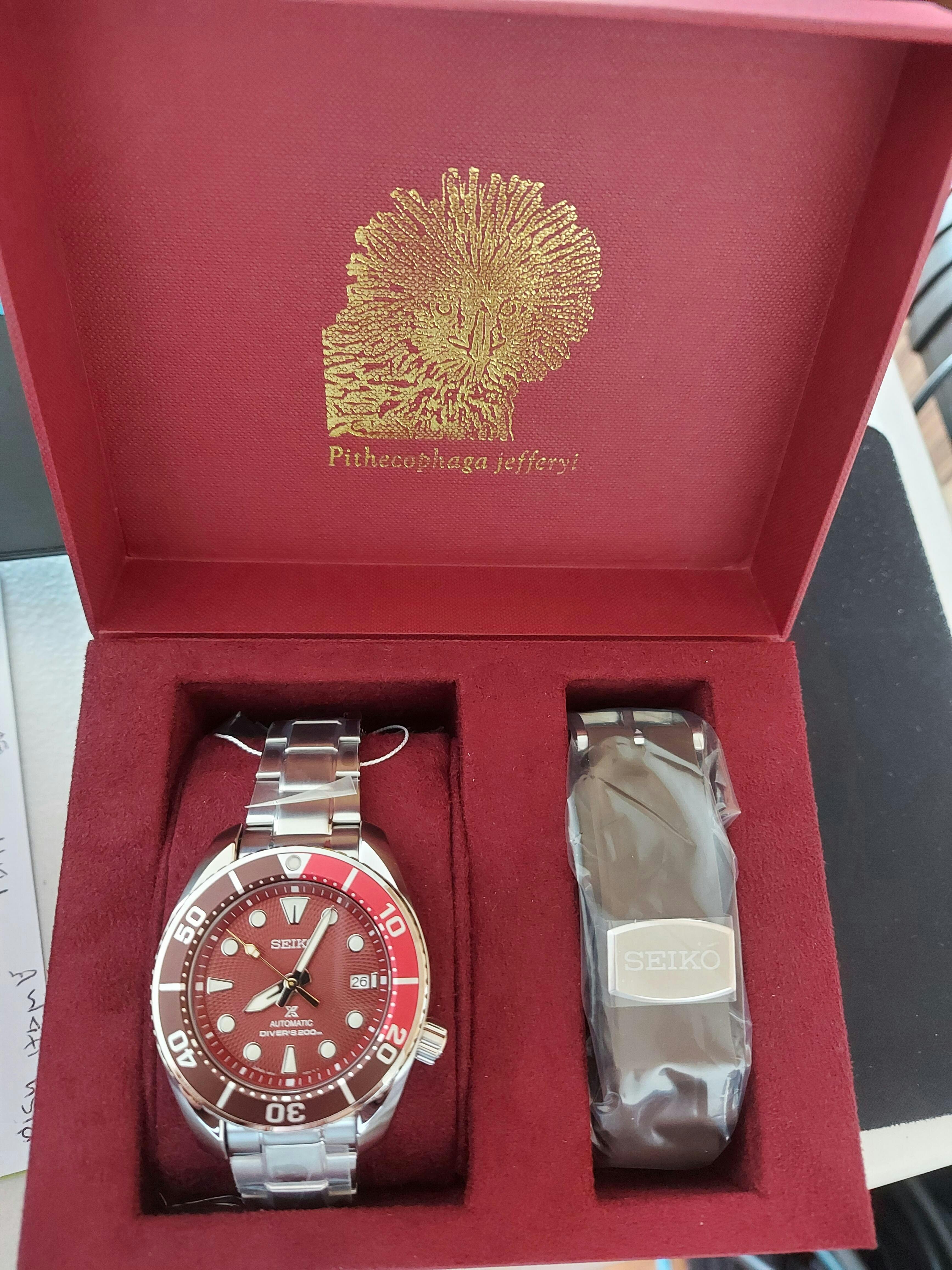 Seiko Agila Philippine Eagle Red Sumo Limited Edition