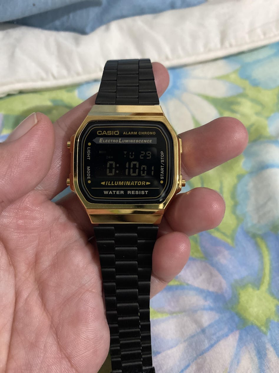 Casio A168 Casio Watch Legit Check Casio A168WA-1UWD Silver