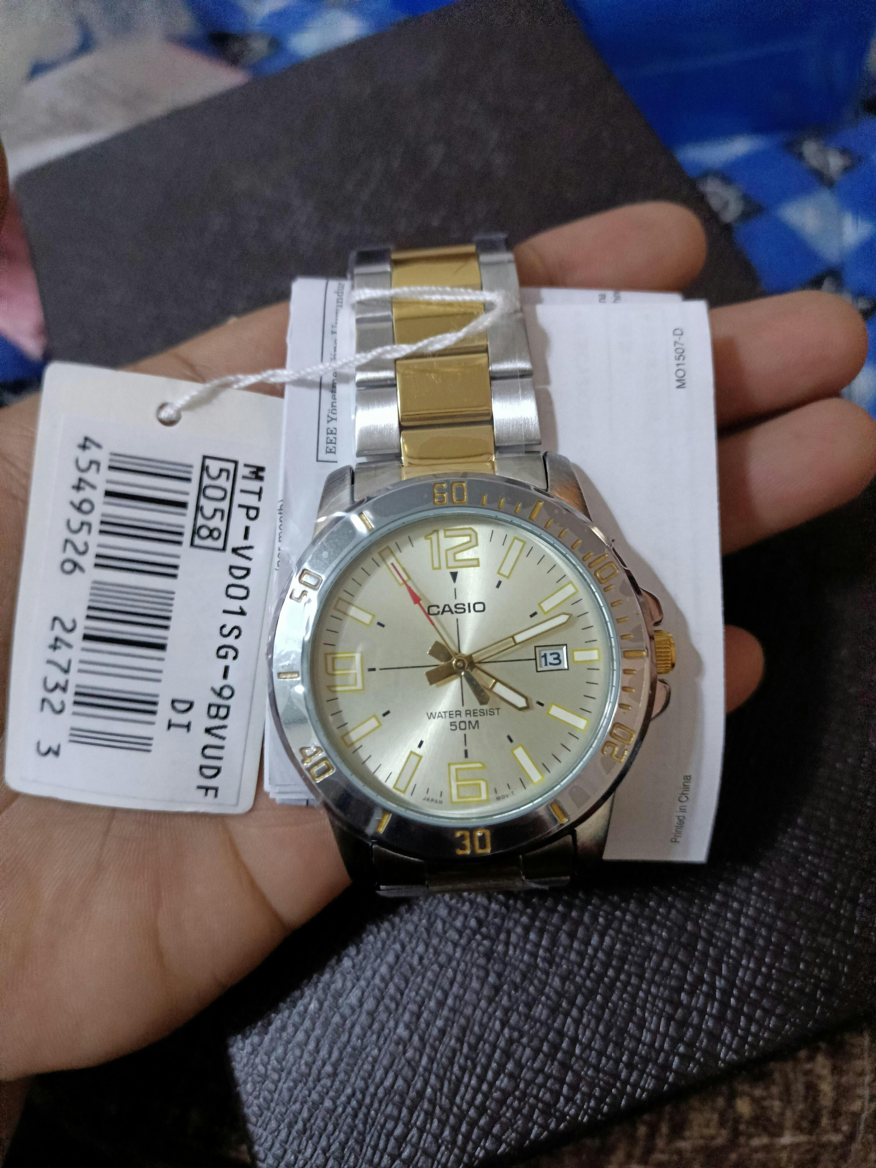 Casio 5058 outlet gold